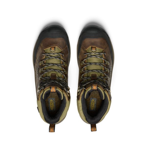 Men's Revel IV Polar Waterproof Boot | Bison/Orange Pepper