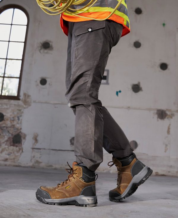 Women's Evanston 6 ESD Boot (Carbon Toe) | Bison/Black