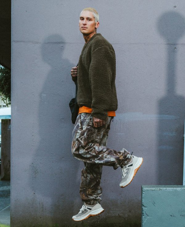 Men's Hightrail Waterproof Hiking Shoe | Winter Moss/Gold Flame