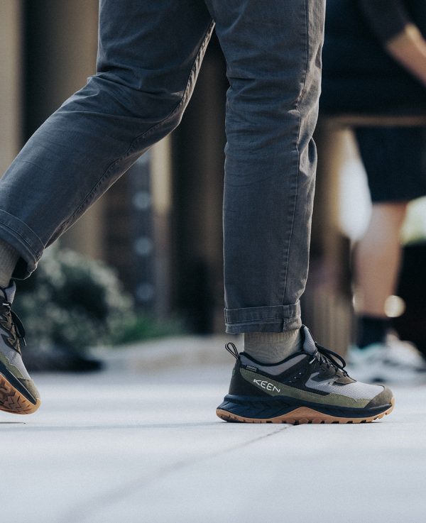 Men's Hightrail Waterproof Hiking Shoe | Winter Moss/Gold Flame