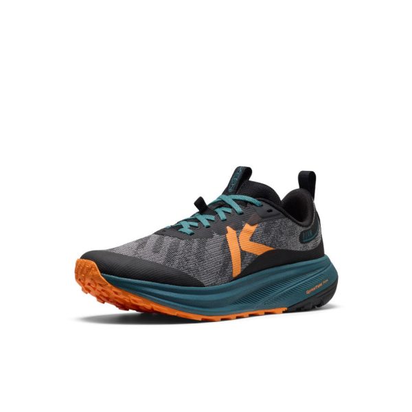 Men's Roam Trail Running Shoe  |  Black/Orange Peel