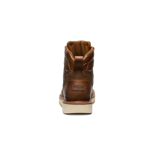 Men's Cincinnati 6 Boot (Soft Toe) x Noon Goons | Leather Brown/Off White