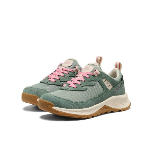 Big Kids' Hightrail Waterproof Hiking Shoe | Lily Pad/Cashmere Rose
