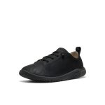 Big Kids' KNX Leather Sneaker  |  Triple Black