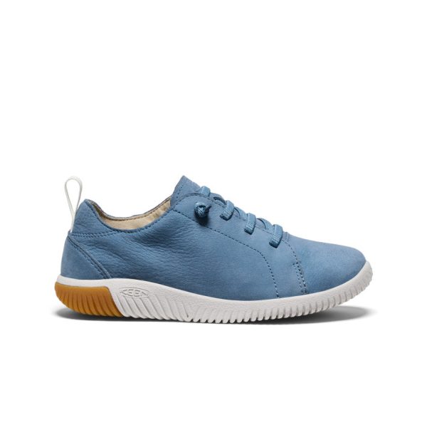 Big Kids' KNX Leather Sneaker | Coronet Blue/Vapor