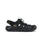 Men's Hyperport Fisherman Leather Sandal | Black/Keen Yellow
