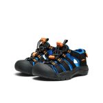 Little Kids' Newport Boundless Sandal | Black/Precious Blue