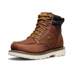 Men's Cincinnati 6 Waterproof 90° Heel Boot (Soft Toe) | Tuscan Red/Sandshell
