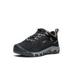 Big Kids' Targhee IV Waterproof Hiking Shoe | Black/Steel Grey