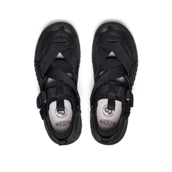 All Gender Hoodzerra Sandal | Black/Black