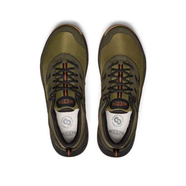 Men's Hightrail Waterproof Hiking Shoe | Winter Moss/Gold Flame