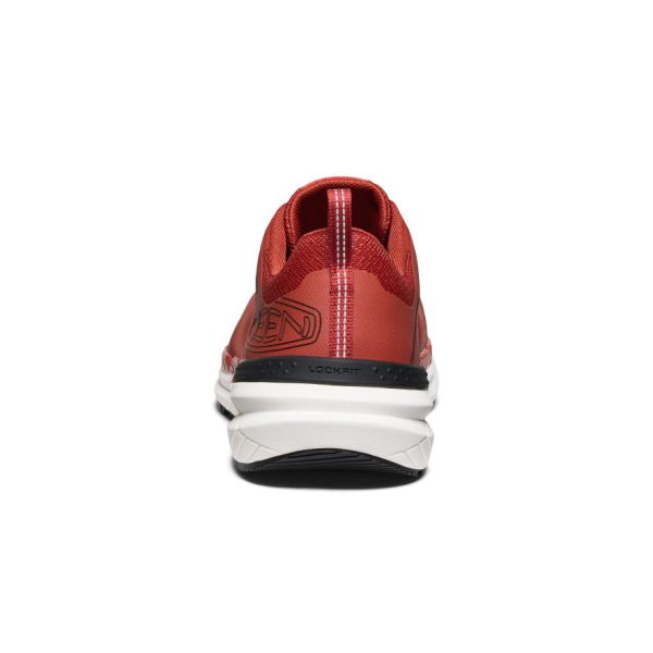 Men's Speedworks Work Sneaker (Carbon Toe) | Red Ochre/Black