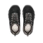 Big Kids' Targhee IV Waterproof Hiking Shoe | Black/Steel Grey