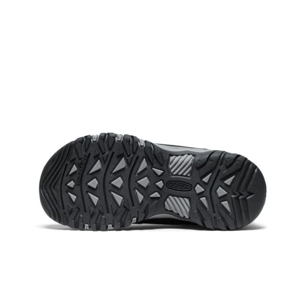 Big Kids' Targhee IV Waterproof Hiking Shoe | Black/Steel Grey