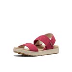 Women's Elle Backstrap Sandal | Garnet/Birch