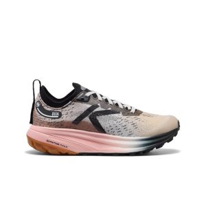 Women's Seek Trail Running Shoe  |  Black/Sunset Sand