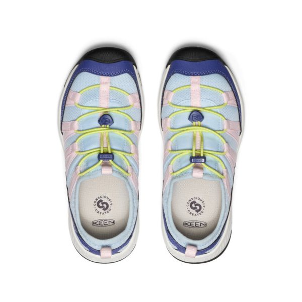 Big Kids' Motozoa Sneaker  |  Skipper Blue/Giggle Pink
