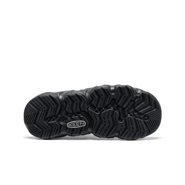 Men's Hyperport Fisherman Leather Sandal | Black/Keen Yellow