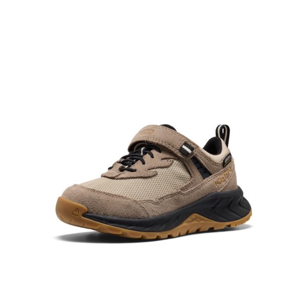 Little Kids' Hightrail Waterproof Hiking Shoe | Brindle/Oak Buff