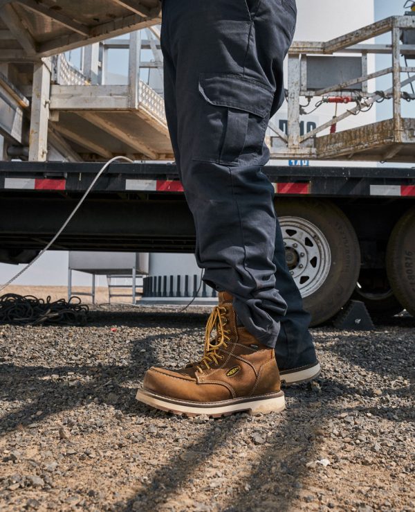 Men's Cincinnati 8 Waterproof 90?? Heel Boot (Carbon Toe)  |  Belgian/Sandshell