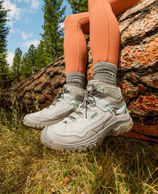 Women's Targhee IV Waterproof Hiking Boot | Alloy/Granite Green