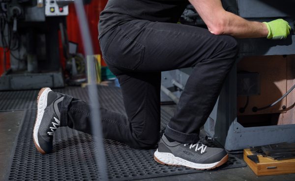 Men's Arvada Shift Work Sneaker (Carbon Toe)  |  Steel Grey/Gum