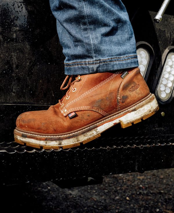 Men's Liberty 6 Waterproof 90?? Heel Boot (Carbon Toe) | Bombay Brown/Gum