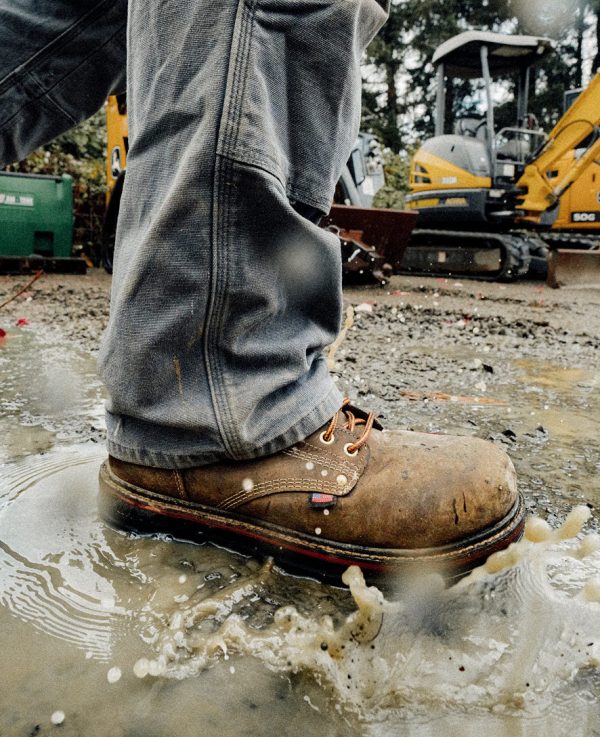 Men's Liberty 8 Waterproof 90?? Heel Boot (Carbon Toe) | Coffee Bean/Black