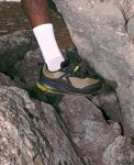 Men's Roam Trail Running Shoe | Magnet/Burnt Brick