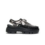 All Gender UNEEK PLT Mary Jane Sneaker | Silver/Black