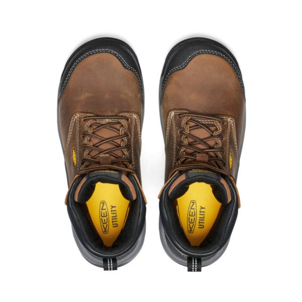 Women's Evanston 6 ESD Boot (Carbon Toe) | Bison/Black