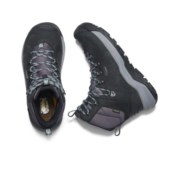 Women's Revel IV Polar Waterproof Boot | Black/Harbor Gray