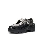 All Gender UNEEK PLT Mary Jane Sneaker | Silver/Black