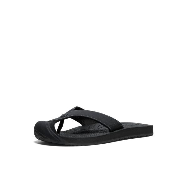 Men's Barbados Flip-Flop | Black/Steel Grey